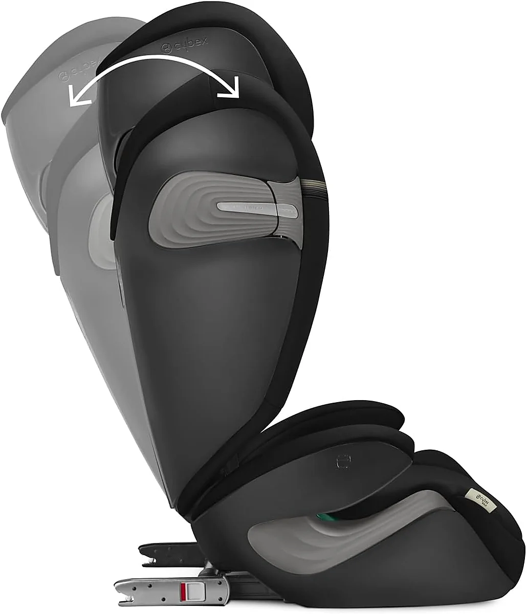 Cybex Solution S2 i-Fix con reposacabezas reclinable patentado