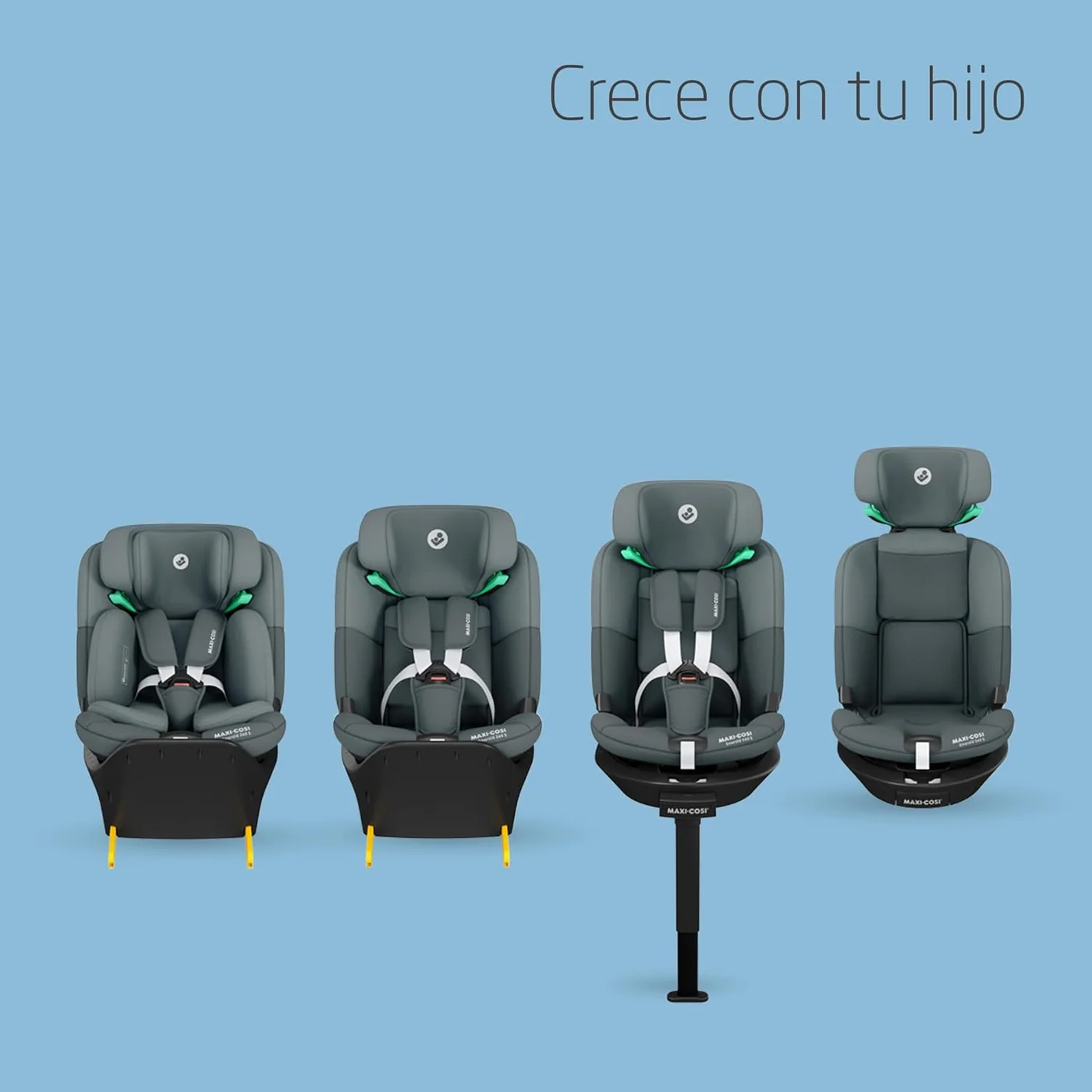 Maxi-Cosi Emerald 360 S i-Size evolución de 40 a 150 cm