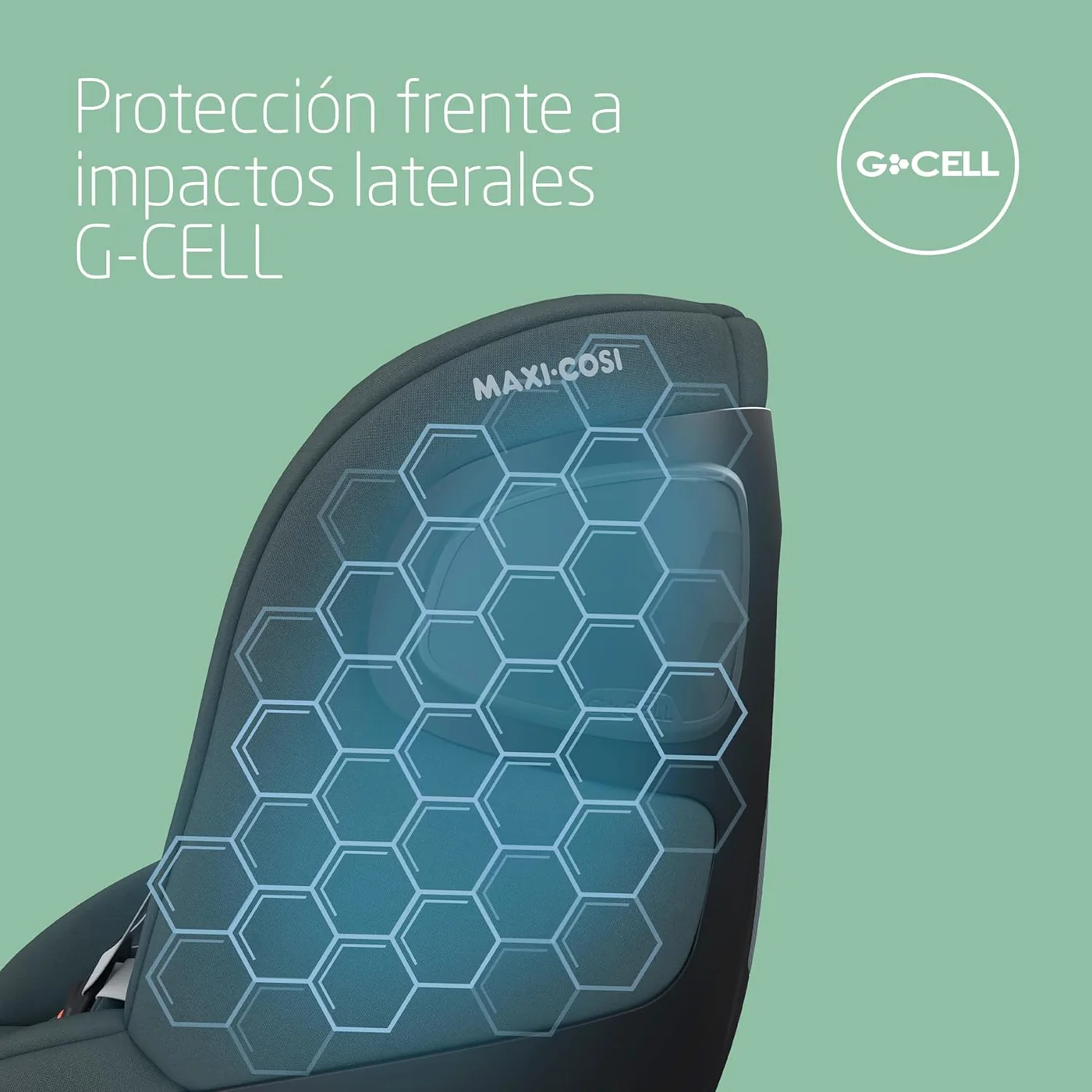 Protección lateral G-CELL de la Maxi-Cosi Pearl 360 Pro